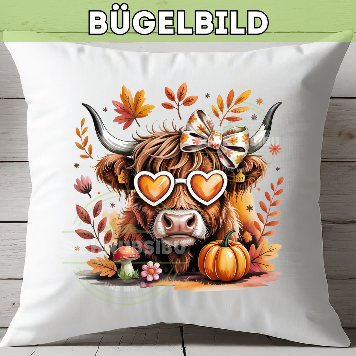 Bügelbild Halloween/Herbst VB